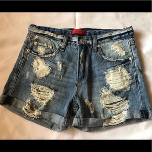 Buckle Signature 8 Jean Mid-rise Shorts